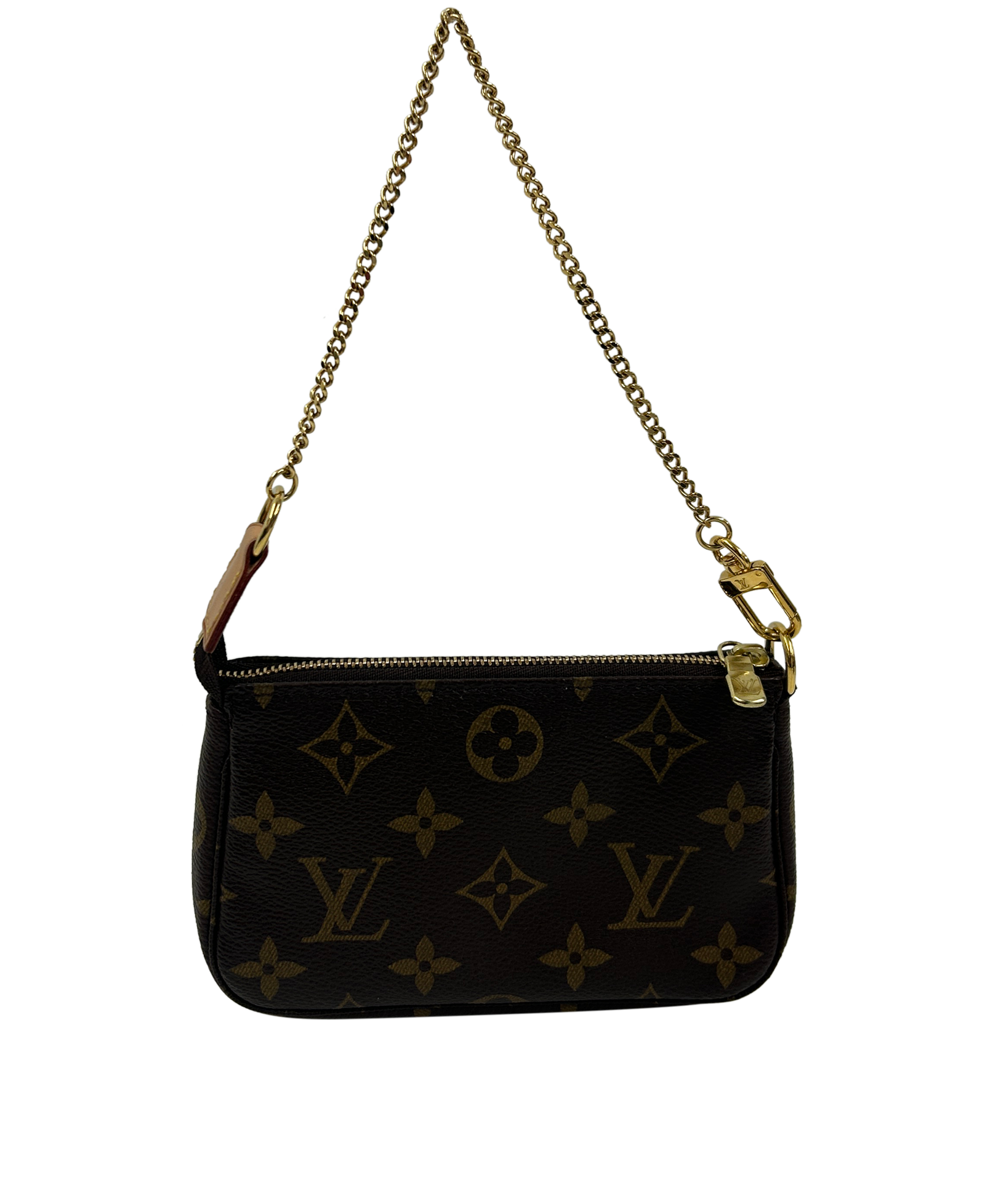 Pochette, 400&euro;, Bolso, Marrón, Canvas - General, Vista trasera